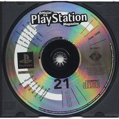 PS1 - Official PlayStation Magazine Demo Disc 21