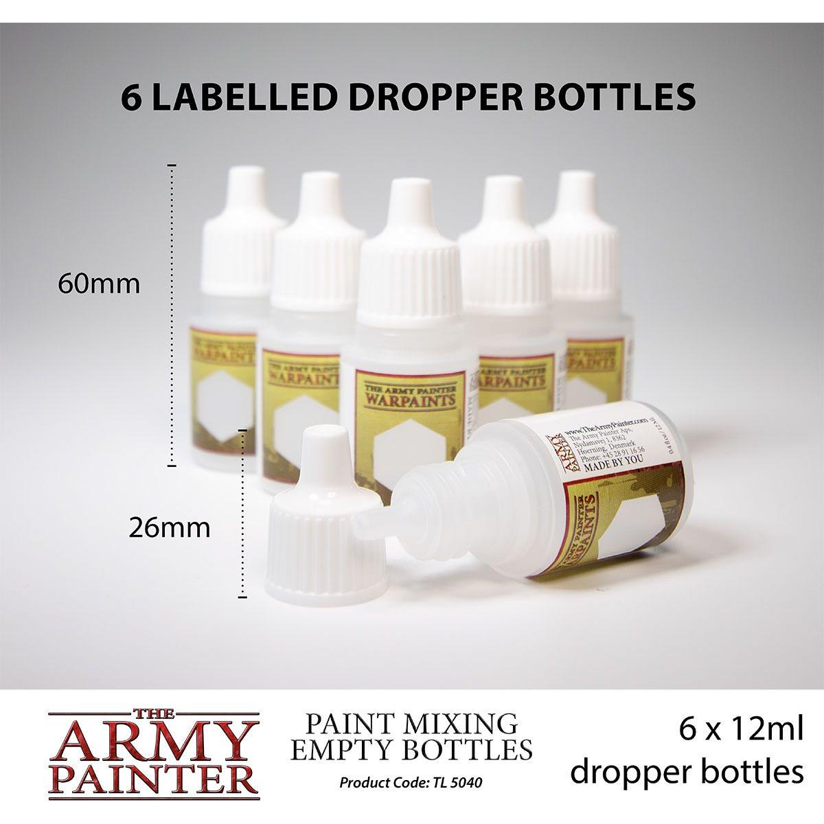 The Army Painter - Paint Mixing Empty Bottles