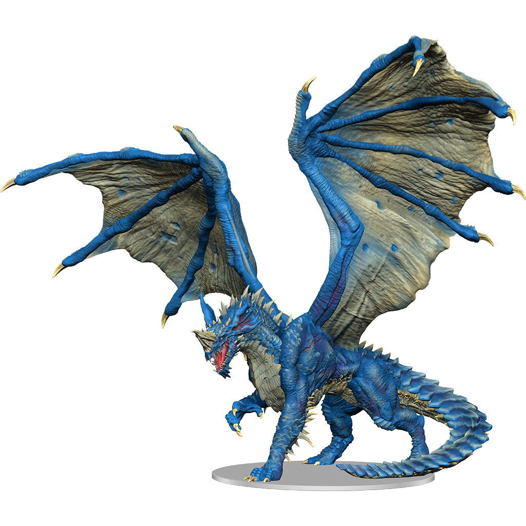 D&D - Minis - Nolzurs Marvelous Miniatures - Adult Blue Dragon
