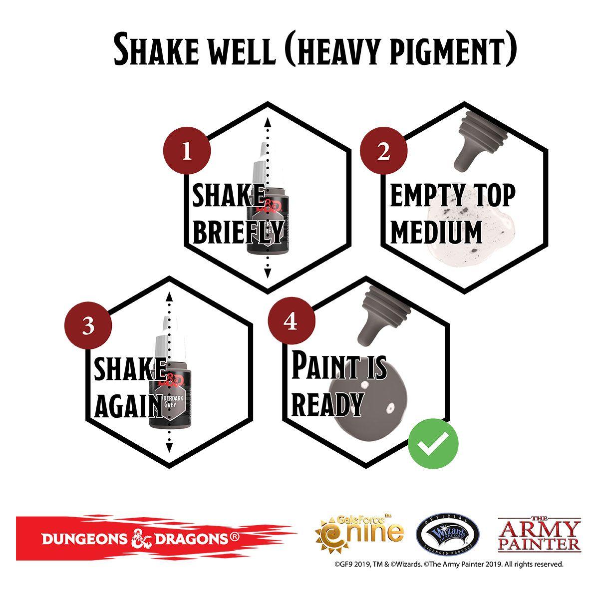 Nolzur's Marvelous Pigments: Underdark Paint Set