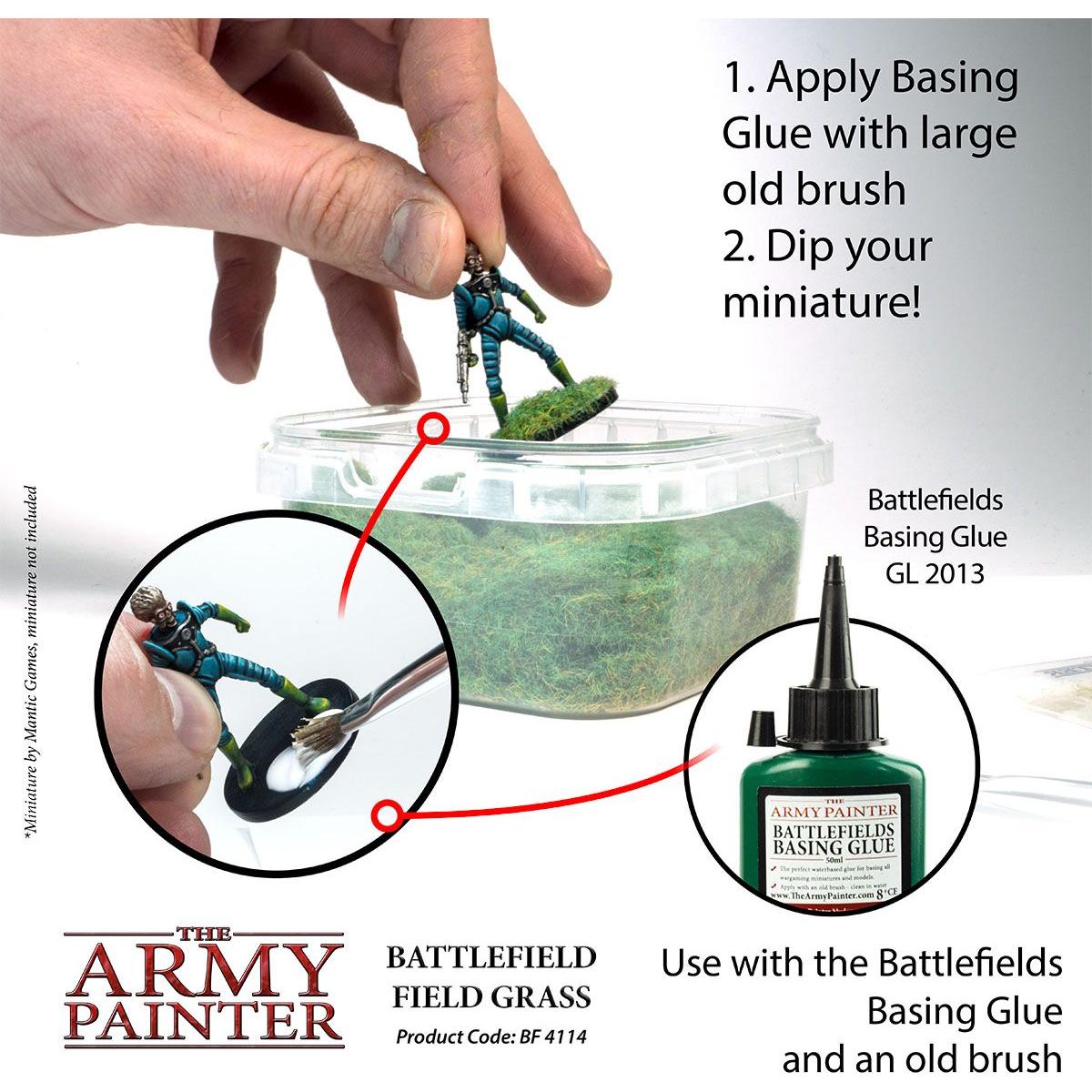 Le peintre de l'armée - Herbe du champ de bataille