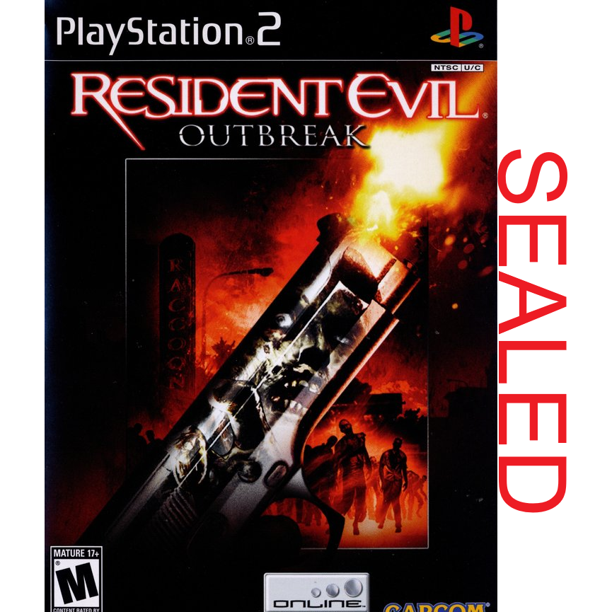 PS2 - Resident Evil Outbreak (Sealed)