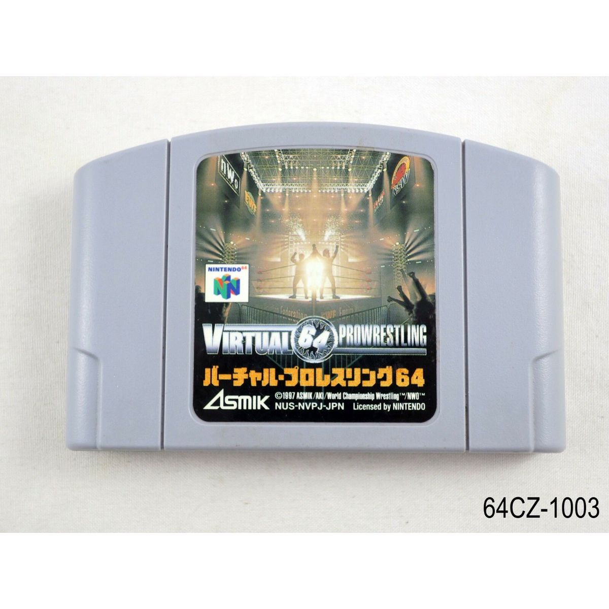 N64 - Virtual Pro Wrestling (JPN / Cartridge Only)