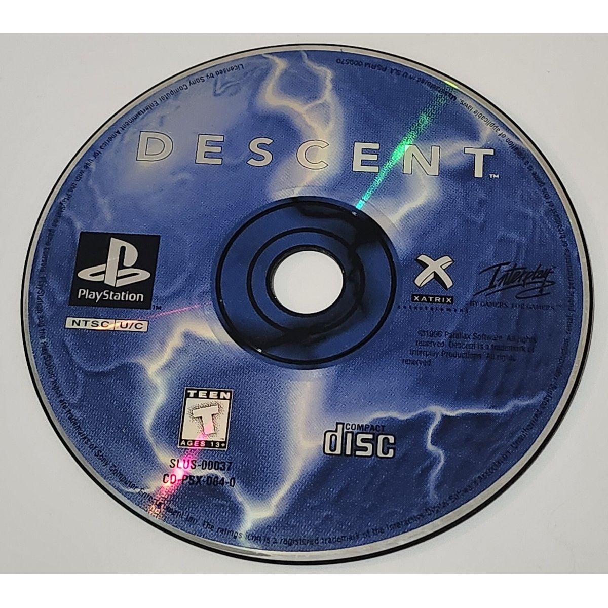 PS1 - Descent (Printed Cover Art)