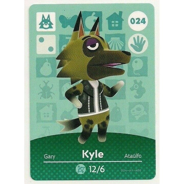 Amiibo - Animal Crossing Kyle Card (#024)