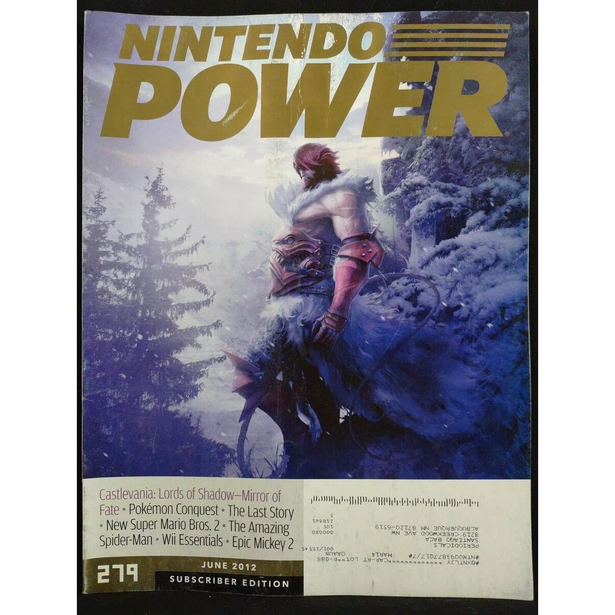 Nintendo Power Magazine (#279 Subscriber Edition) - Complete and/or Good Condition