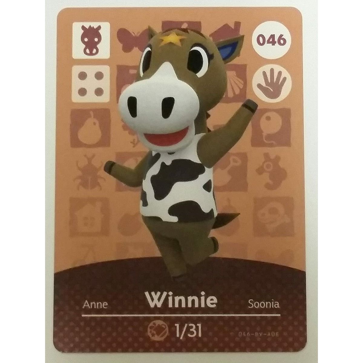 Amiibo - Animal Crossing Winnie Card (#046)