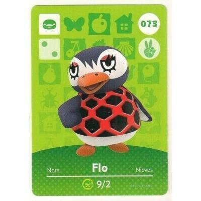 Amiibo - Animal Crossing Flo Card (#073)