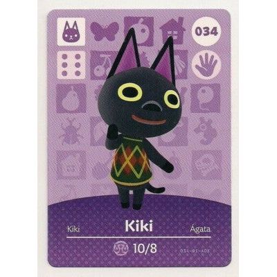 Amiibo - Animal Crossing Kiki Card (#034)
