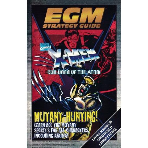 EGM Strategy Guide X-Men Children of Atom