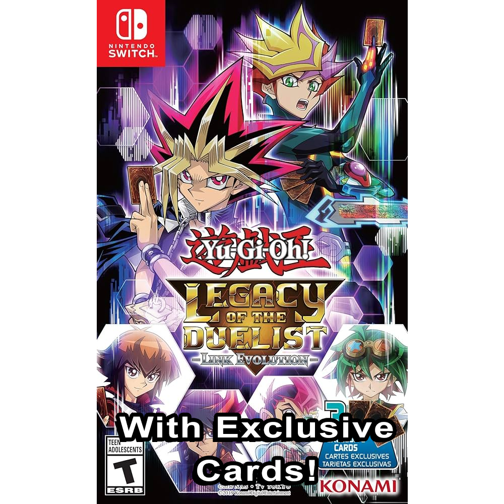 Switch - Yu-Gi-Oh Legacy of the Duelist Link Evolution with Exclusive Cards (In Case)