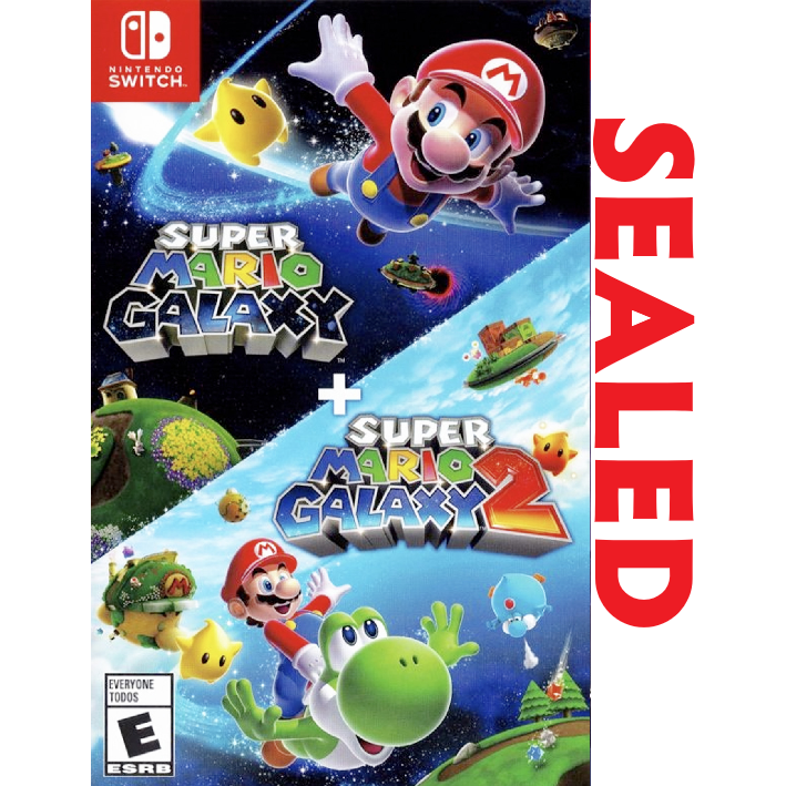 Switch - Super Mario Galaxy + Super Mario Galaxy 2 (Sealed)