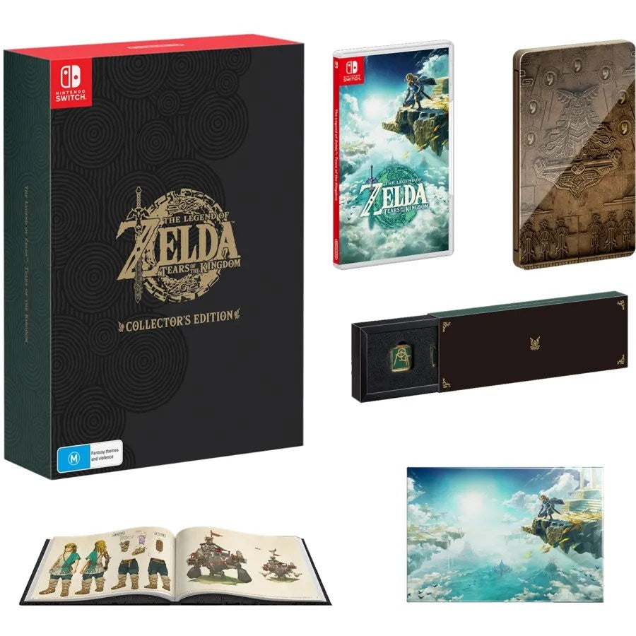 Switch - The Legend of Zelda Tears of the Kingdom Collector's Edition