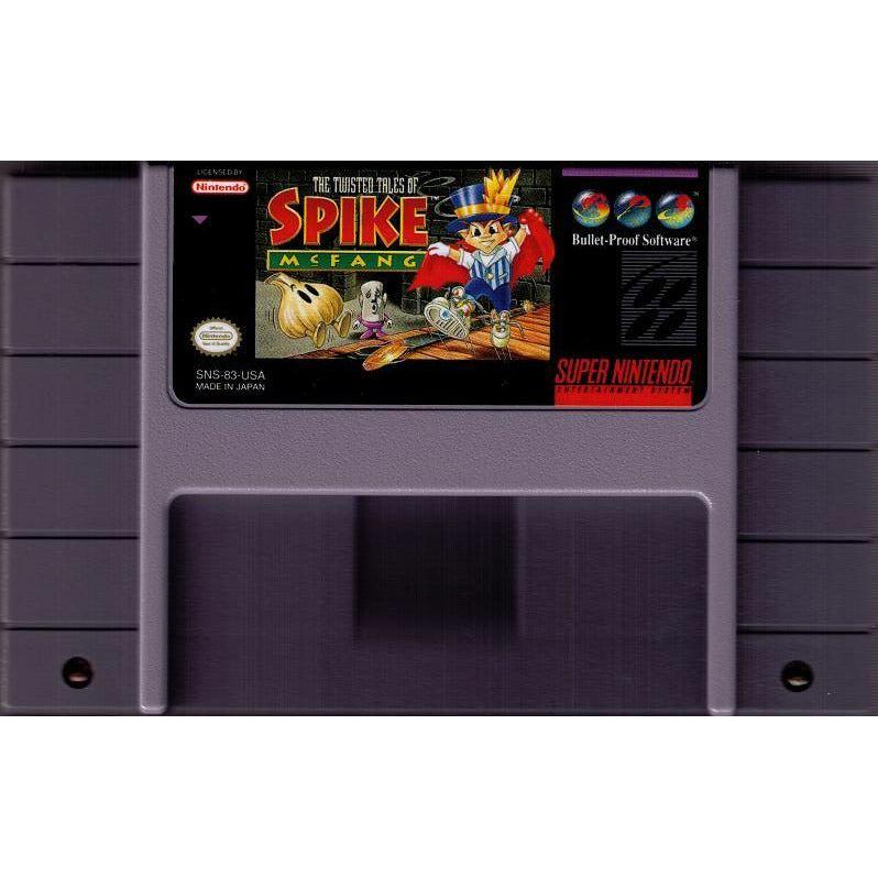 SNES - Les aventures tordues de Spike McFang (cartouche uniquement)
