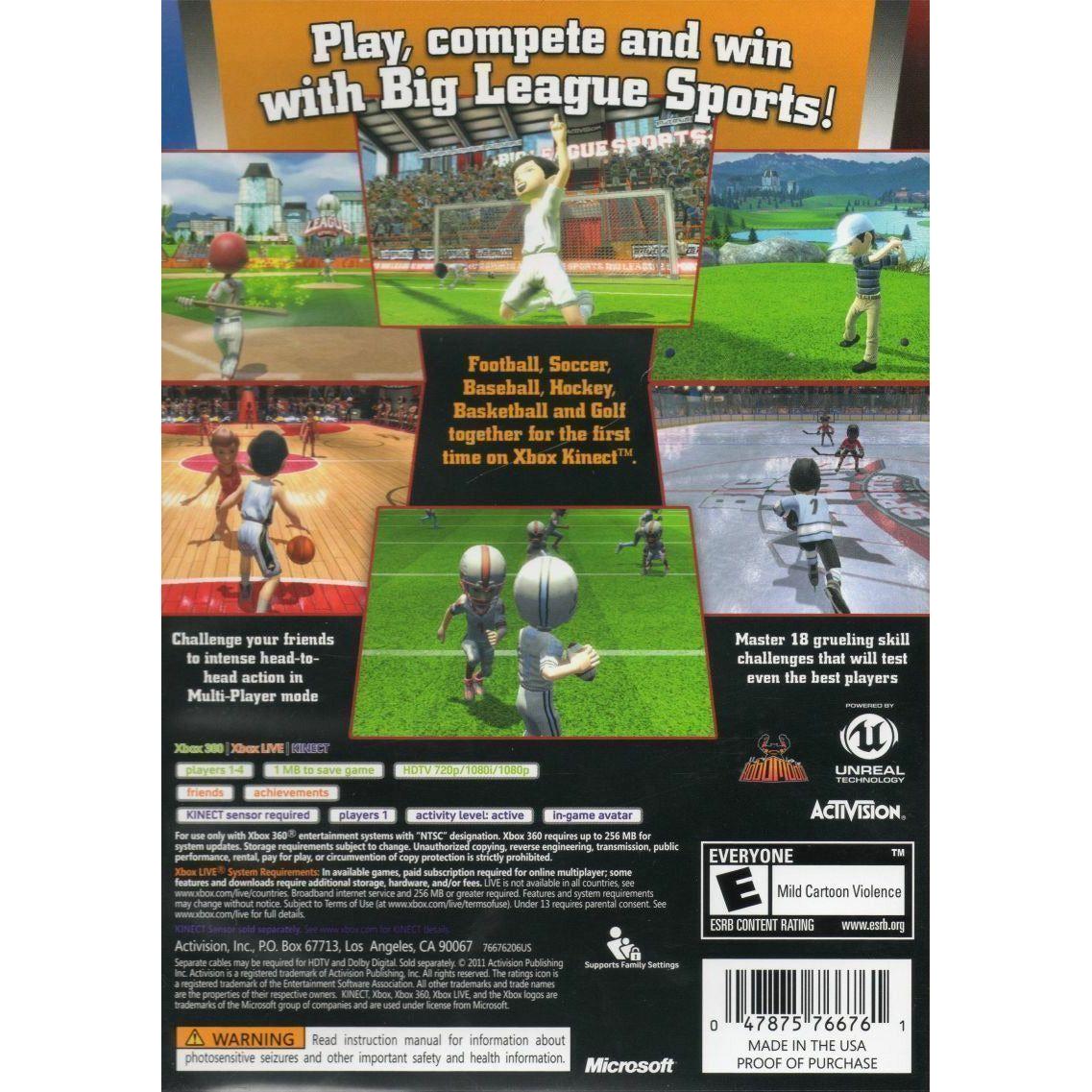 XBOX 360 - Big League Sports