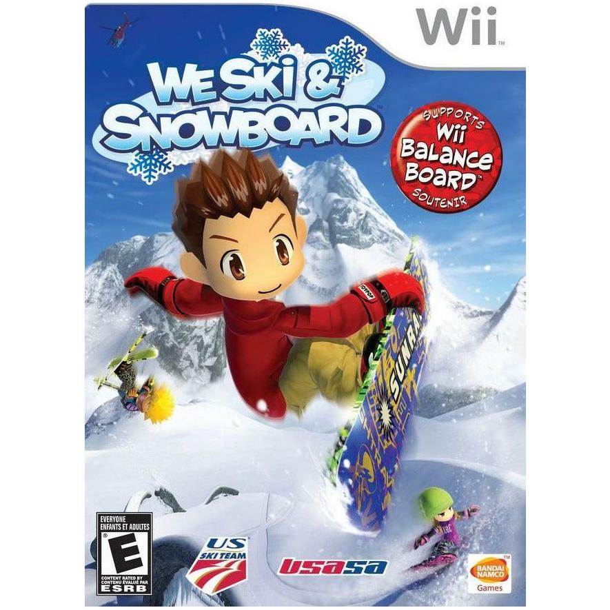 Wii - Nous skions et faisons du snowboard