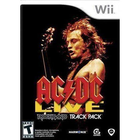 Wii - ACDC Live Rock Band Track Pack