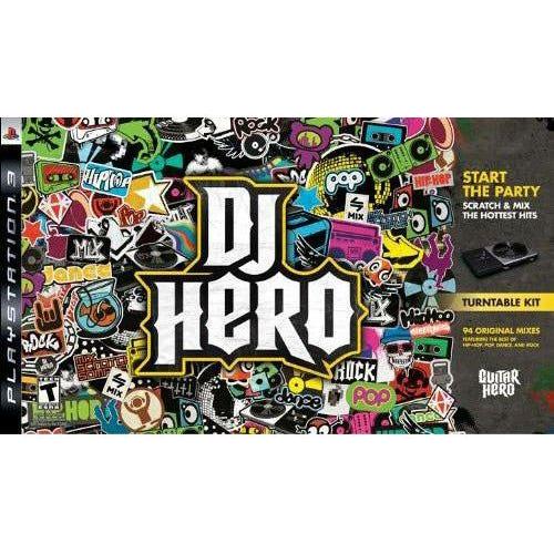 PS3 - DJ Hero (With Turntable & Dongle)