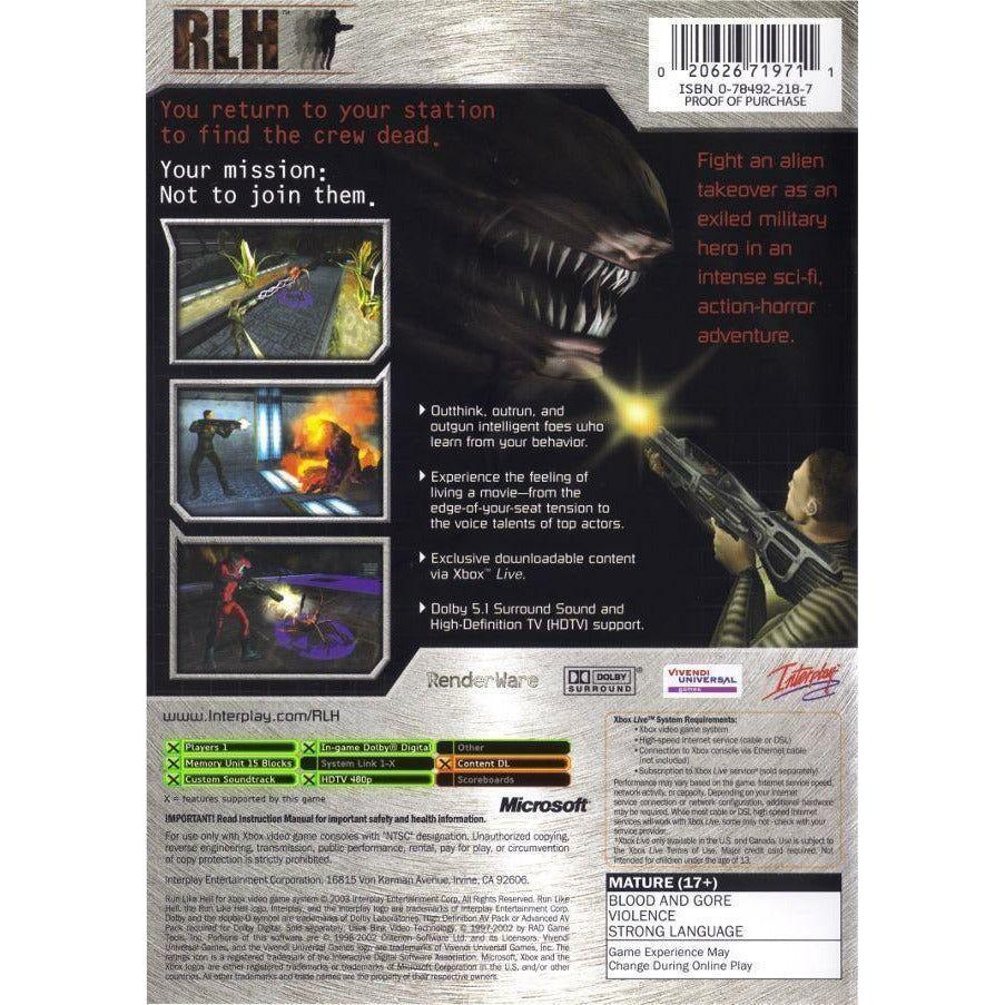 XBOX - RLH Run Like Hell
