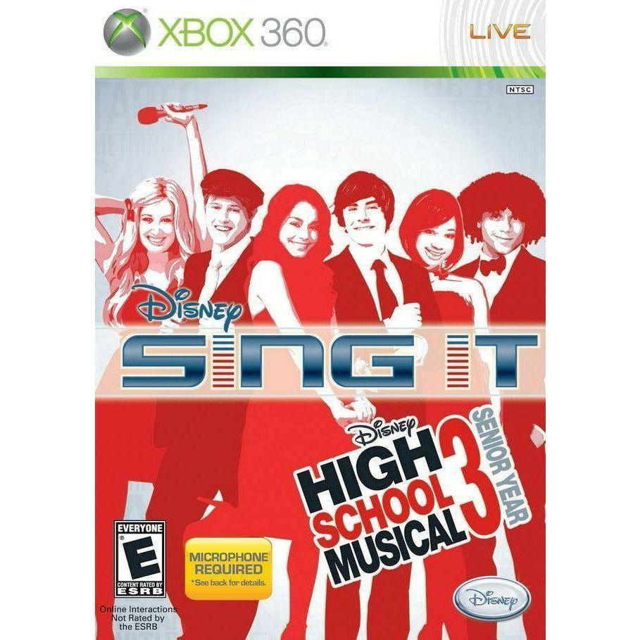 XBOX 360 - Disney Sing It High School Musical 3 Année Senior
