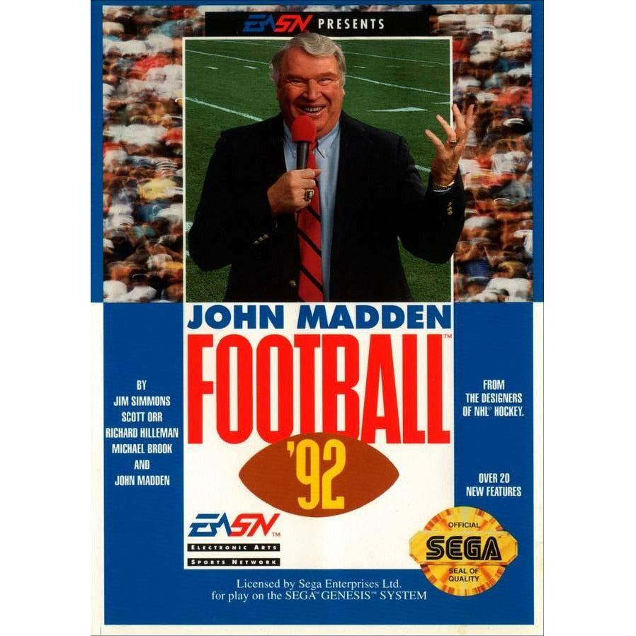 Genesis - John Madden Football 92 (au cas où)