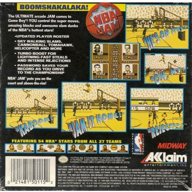 GB - NBA Jam (Cartridge Only)
