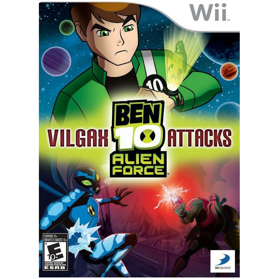 Wii - Ben 10 Alien Force Vilgax Attacks