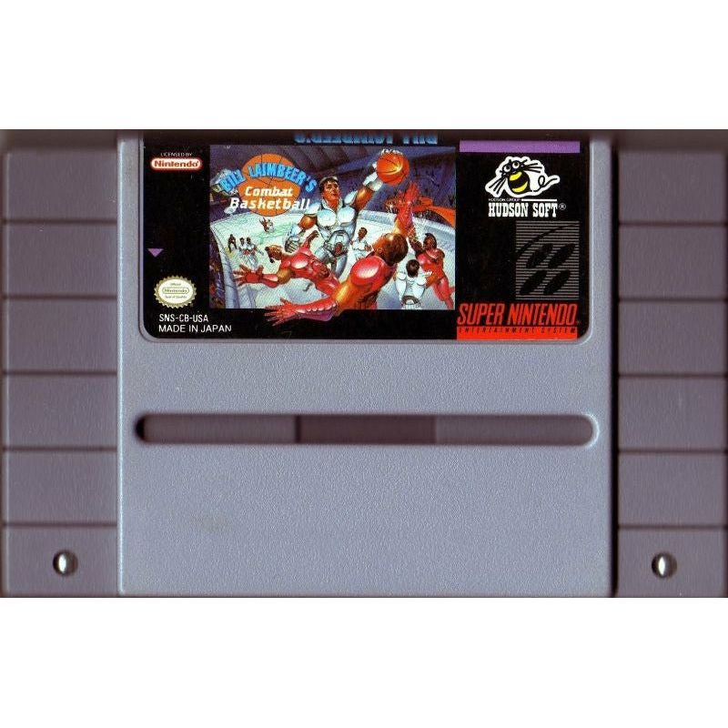 SNES - Bill Laimbeer's Combat Basketball (Cartridge Only)