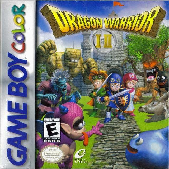GBC - Dragon Warrior 1 & 2 (cartouche uniquement)
