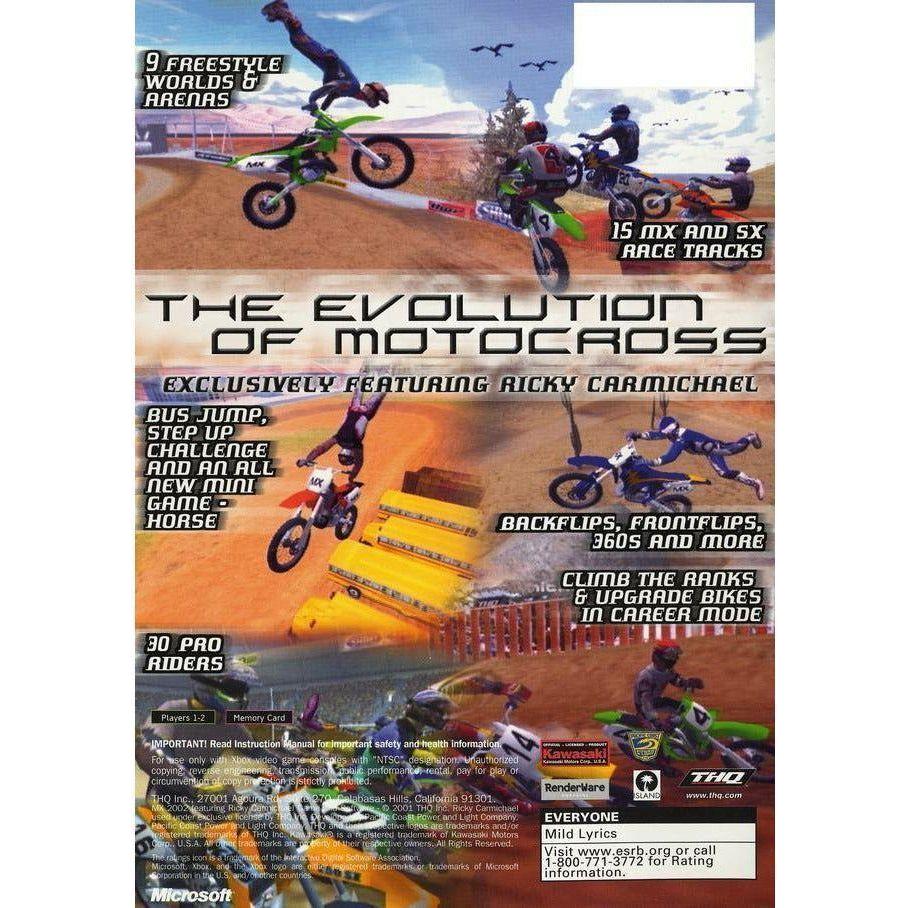 XBOX - MX 2002 avec Ricky Carmichael