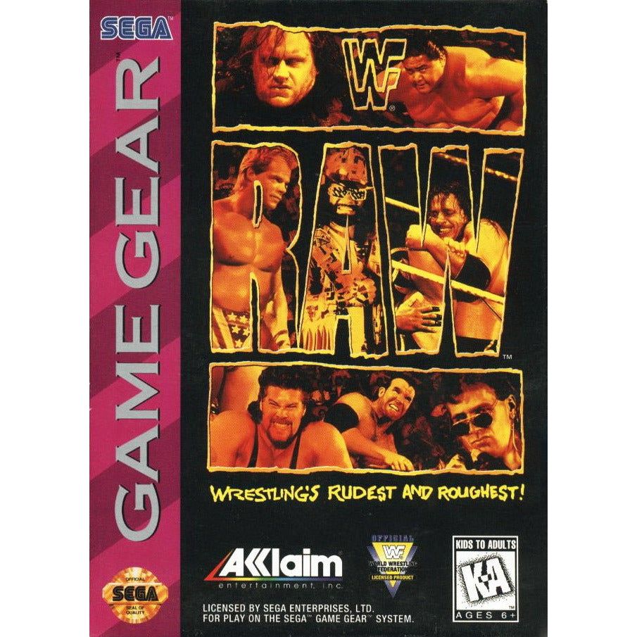 GameGear - WWF Raw (Cartridge Only)
