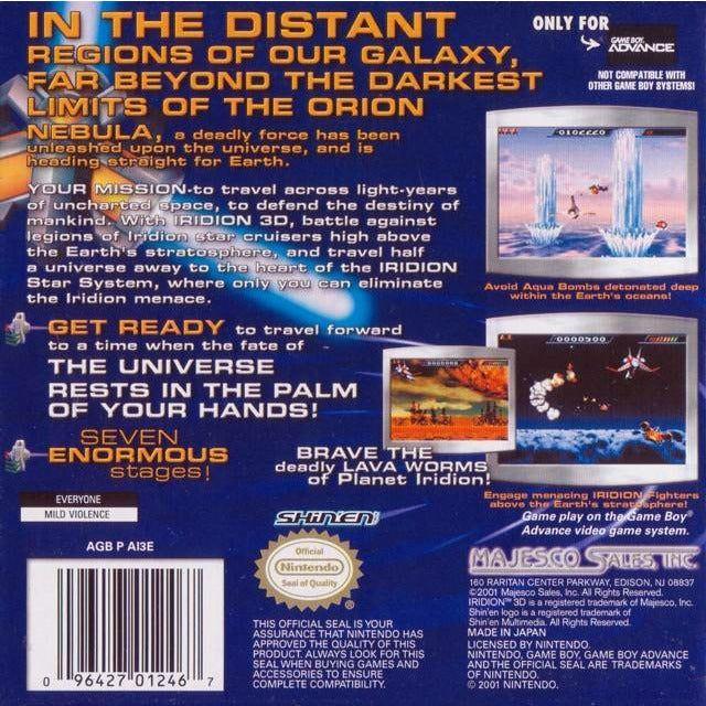 GBA - Iridion 3D (Complete in Box)