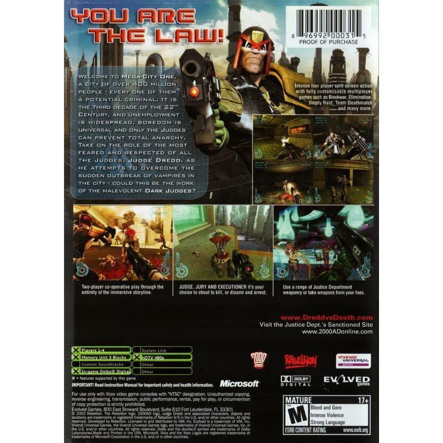 XBOX - Judge Dredd Dredd Vs Death