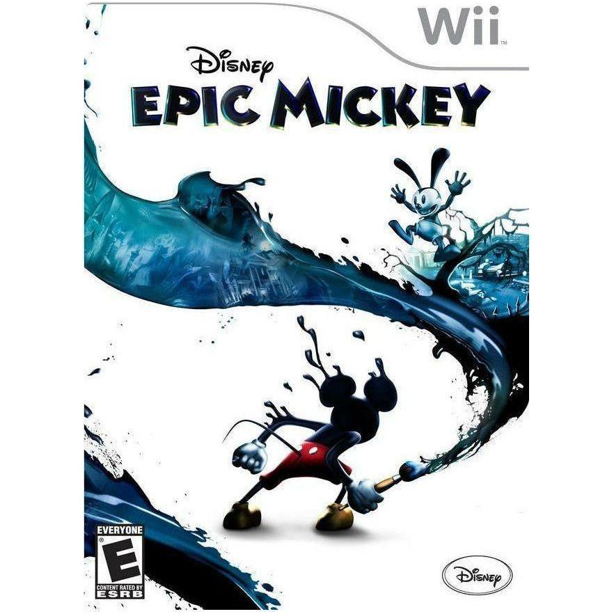 Wii - Disney Epic Mickey avec Nunchuk Pinceau