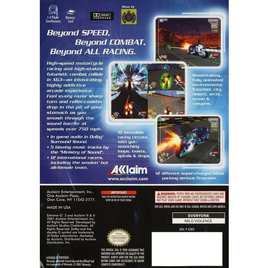 GameCube - XGIII Extreme G Racing