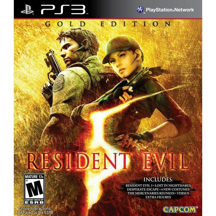 PS3 - Resident Evil 5 Édition Or