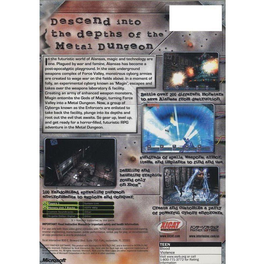 XBOX - Donjon de Métal