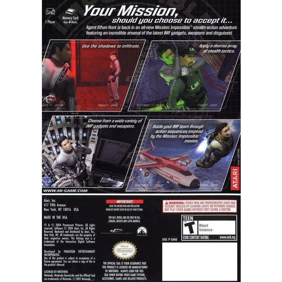 GameCube - Mission Impossible Operation Surma