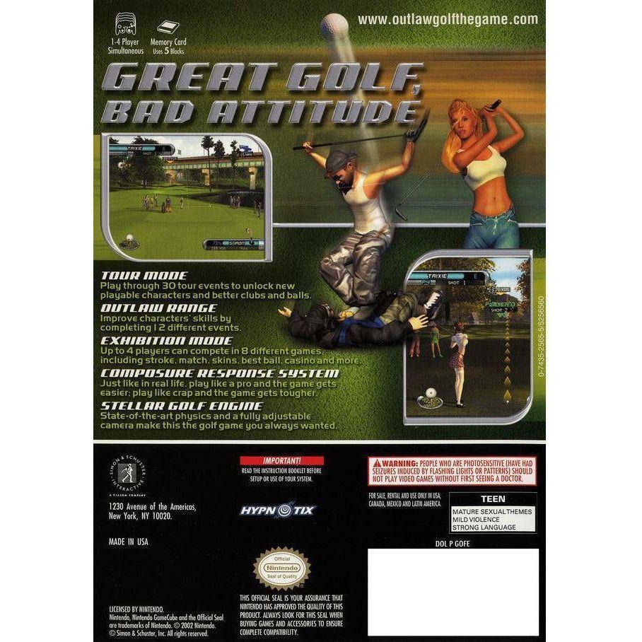 GameCube - Outlaw Golf