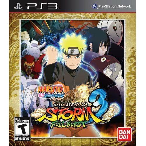 PS3 - Naruto Shippuden Ultimate Ninja Storm 3 Full Burst