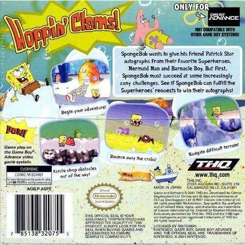 GBA - Bob l'Éponge : SuperÉponge