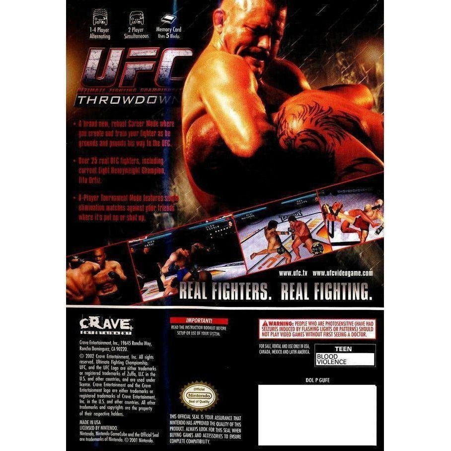 GameCube - Ultimate Fighting Championship UFC Throwdown