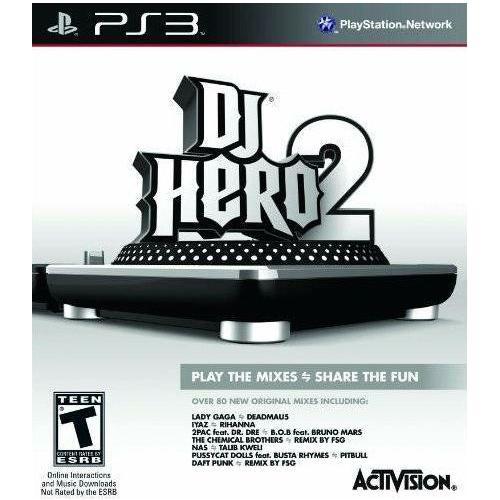 PS3 - DJ Hero 2 (jeu uniquement)