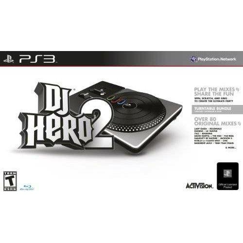 PS3 - DJ Hero 2 (With Turntable & Dongle)
