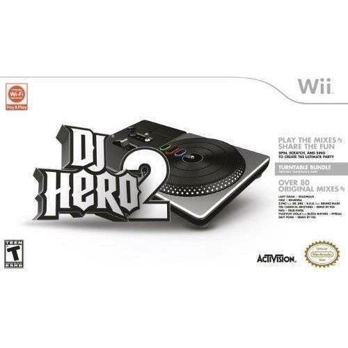 Wii - DJ Hero 2 with Turntable