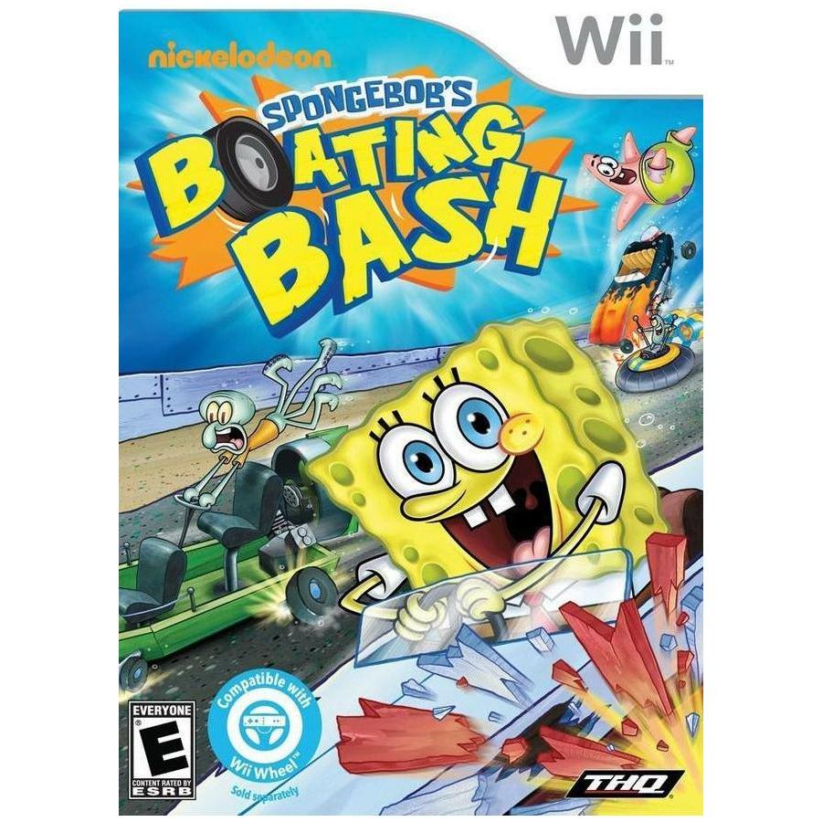 Wii - SpongeBob's Boating Bash