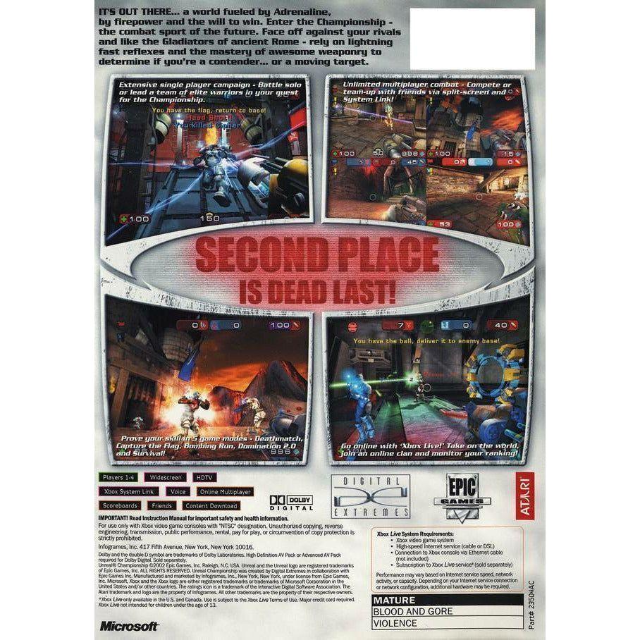 XBOX - Unreal Championship