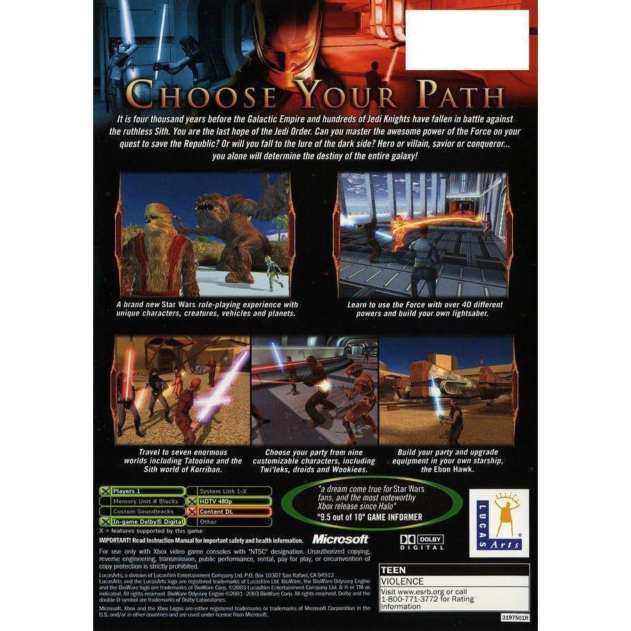XBOX - Star Wars Knights of the Old Republic