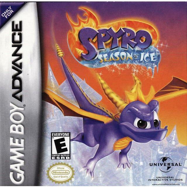 GBA - Spyro Season Of Ice (cartouche uniquement)