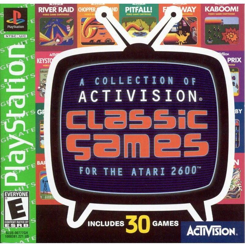 PS1 - Une collection de jeux Activision Classic pour l'Atari 2600